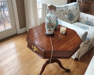 flip top table by Henkel Harris