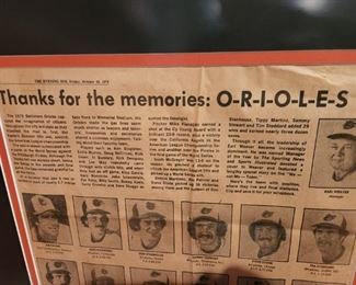 Maryland, Terps, Ravens, Orioles, sports memorabilia