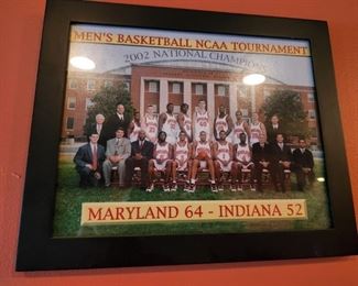 Maryland, Terps, Ravens, Orioles, sports memorabilia