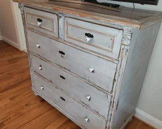 painted dresser