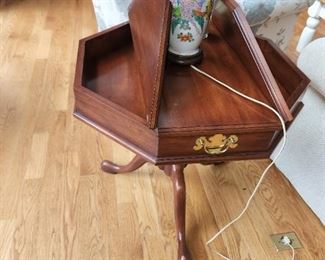 flip top table by Henkel Harris