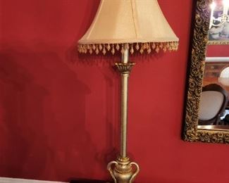 pair lamps in dining room
