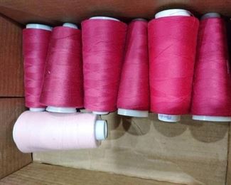 Serger thread pinks