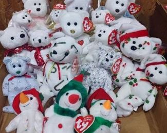 TY Beanie Babies holiday
