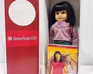 American Girl Ivy doll in box with book