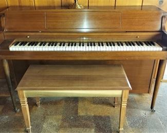 .Whitney Upright Spinet Piano by Kimball