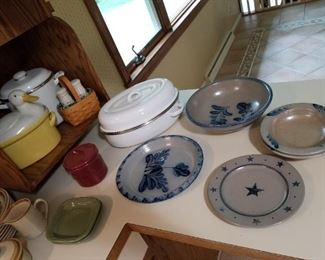 Chantal white bakeware