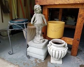 Old, rare gold crock 