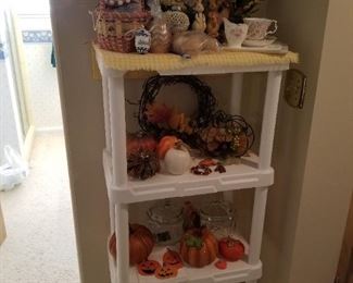 Easter and fall decor
