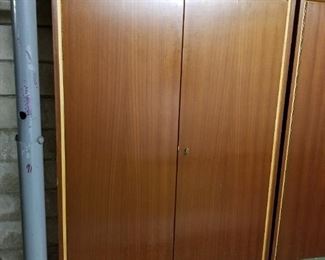 Nice wardrobe type cabinets x 2