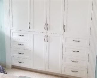 Beautiful custom crafted closet cabinetry - upgrade your master bedroom!