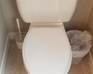 Toto toilets - 4 available. 3 white, one bone