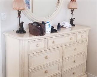 Great dresser with mirror by Stanley furniture