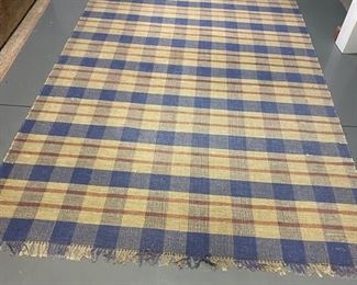 Woven rug, 6' x 11' Very nice quality