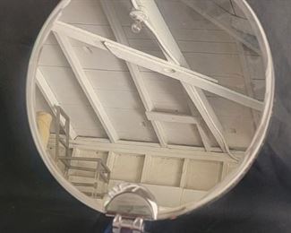 24 CHJ mirror round
19” X 16”D 
