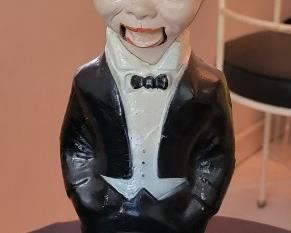 36 Charlie McCarthy composition doll as is  doesn't speak
12.5” X 4” X 4” 
