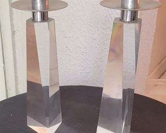 39 CHJ candlestick pair 
9” 
