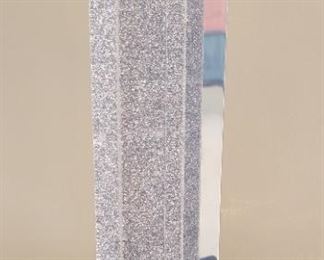 67 CHJ Lucite award sculpture 
13.5” X 6” X 6” 
