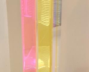 64 CHJ award sculpture
13.5” X 6” X 6” 
