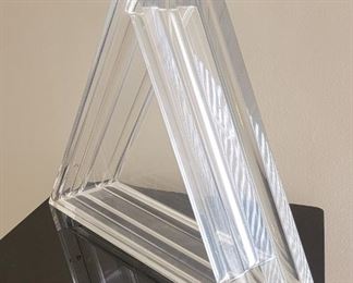 73 CHJ triangle box sculpture
11.5” X 11.5” 
