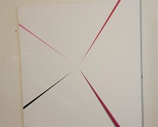 84.   $2,000.00.  Kenton Parker abstract painting
48” X 48” 
