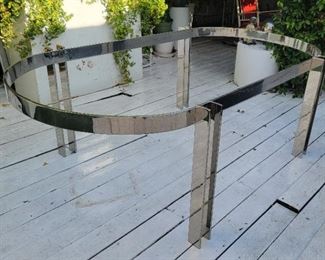 100 $3700.00   large CHJ dining table base needs top 