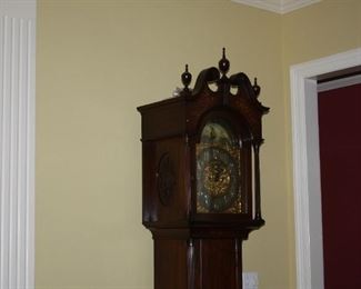 Beautiful Tiffany Grandfather Clock 