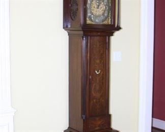 Beautiful Tiffany Grandfather Clock 