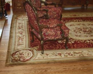 Pair of French Arm Chairs 