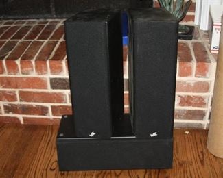 Set of Miller & Kreisel (M&K) s-125 speakers (set of 3) 