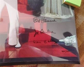 rare&nbsp; "Tom & Jerry"Hana/Barbera Gene Kelly signed autographed "Anchors Aweigh"&nbsp; limited edition Cell  numbered to 500.