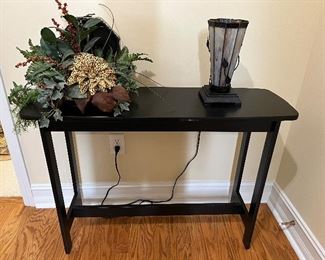 Console entry table