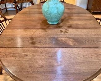 Extendable Drop Leaf Dining table with three additional leaves