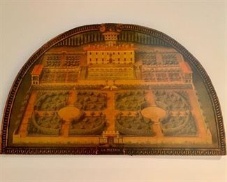 Reproduction Italian lunette