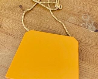 Saks Fifth Avenue resin handbag