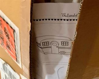 Land of Nod Kids 'camper" play tent -New In Box