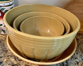 Rookwood mixing bowls