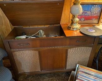 Vintage console stereo