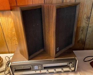 Vintage stereos and radios