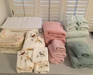 Avanti embroidered towels. 