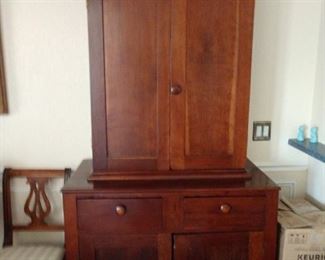 Cherry/Poplar Pie Safe (Restored )