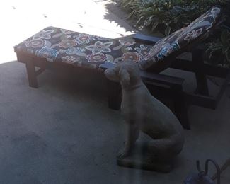 Polywood chaise lounge chair