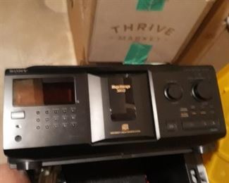 The Sony CD player
