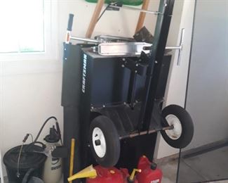 Craftsman dumping trailer