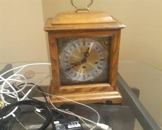 Howard Miller mantle clock, chimes and is a windup