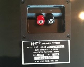 NHT SPEAKER 1.1C
