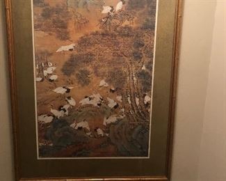 Japanese print; "Goat Herding"