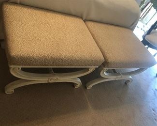 Pair of footstools