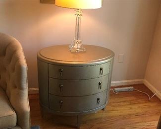 Hickory White side tables