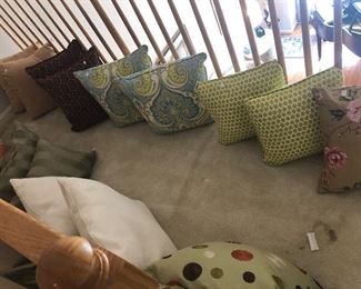 Decorative pillows; $10 each firm